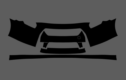Nissan GTR (R35) 2007-2016, Front Bumper CLEAR Paint Protection