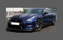 Nissan GTR 2011-2016, Front Bumper (Daylight style) CLEAR Paint Protection