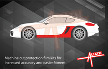 Porsche Cayman GT4 718 2019-Present, Side Sill Skirt Trims CLEAR Paint Protection