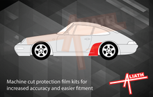 Porsche 911 C4S / Turbo (993) 1993-1998 Rear QTR / Wing OE CLEAR Paint Protection CLASSIC