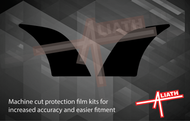 Porsche 911 (993) 1993-1998 Rear QTR / Wing BLACK TEXTURED Paint Protection CLASSIC