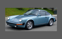 Porsche 911 Classic Carrera 3.2 / SC Standard Body, Rear QTR / Wing Arch CLEAR Paint Protection