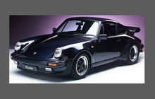 Porsche 911 Classic 3.2 Carrera Supersport Wide Body, Rear QTR / Wing Arch CLEAR Paint Protection