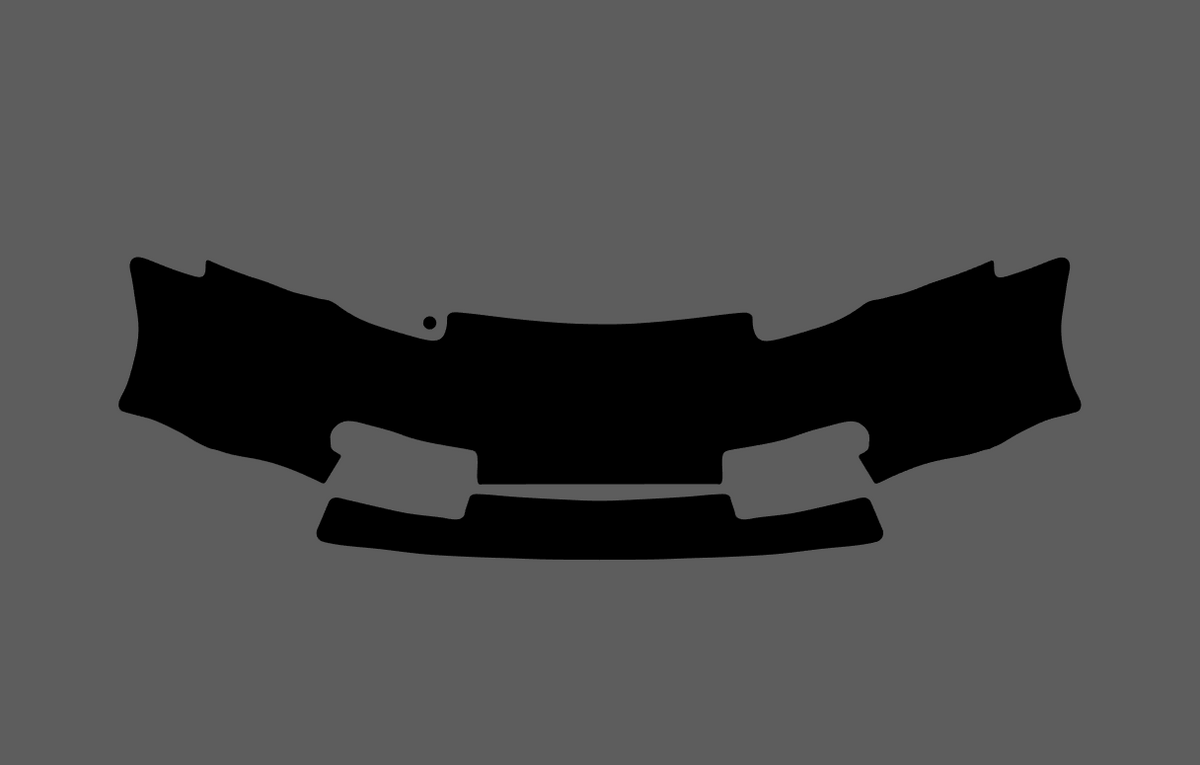 Porsche Boxster 986 1996-2002 Front Bumper CLEAR Shield