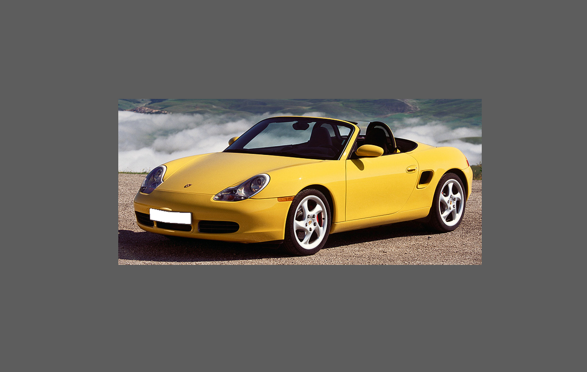 Porsche Boxster S 986 1996-2004 Front Bumper CLEAR Shield