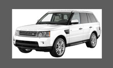 Land Rover Range Rover Sport (Type L320) 2004-2013, Rear Door Arch CLEAR Paint Protection