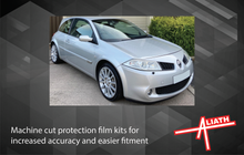 Renault Megane (3 Door) 2002-2009, Rear Sill & QTR Arch CLEAR Paint Protection