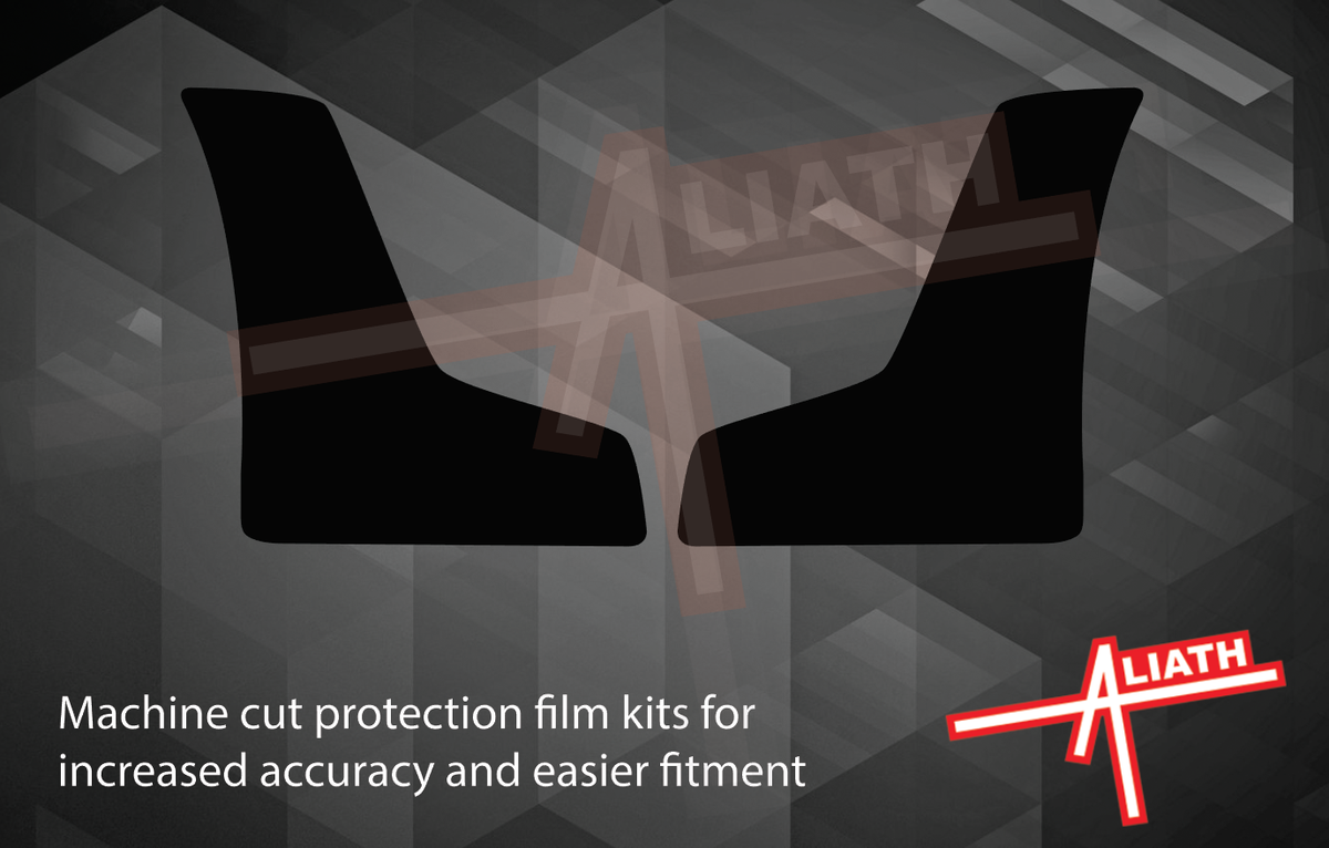 Renault Megane (3 Door) 2002-2009, Rear Sill & QTR Arch BLACK Paint Protection