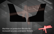 Renault Megane (3 Door) 2002-2009, Rear Sill & QTR Arch BLACK Paint Protection