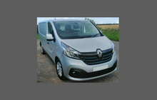 Renault Trafic 2015-Present, Bonnet & Wings Front Sections CLEAR Paint Protection