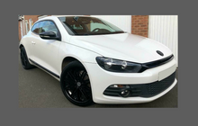 Volkswagen Scirroco (Type 1K8 Pre-Facelift) 2008-2014, Rear Bumper CLEAR Paint Protection