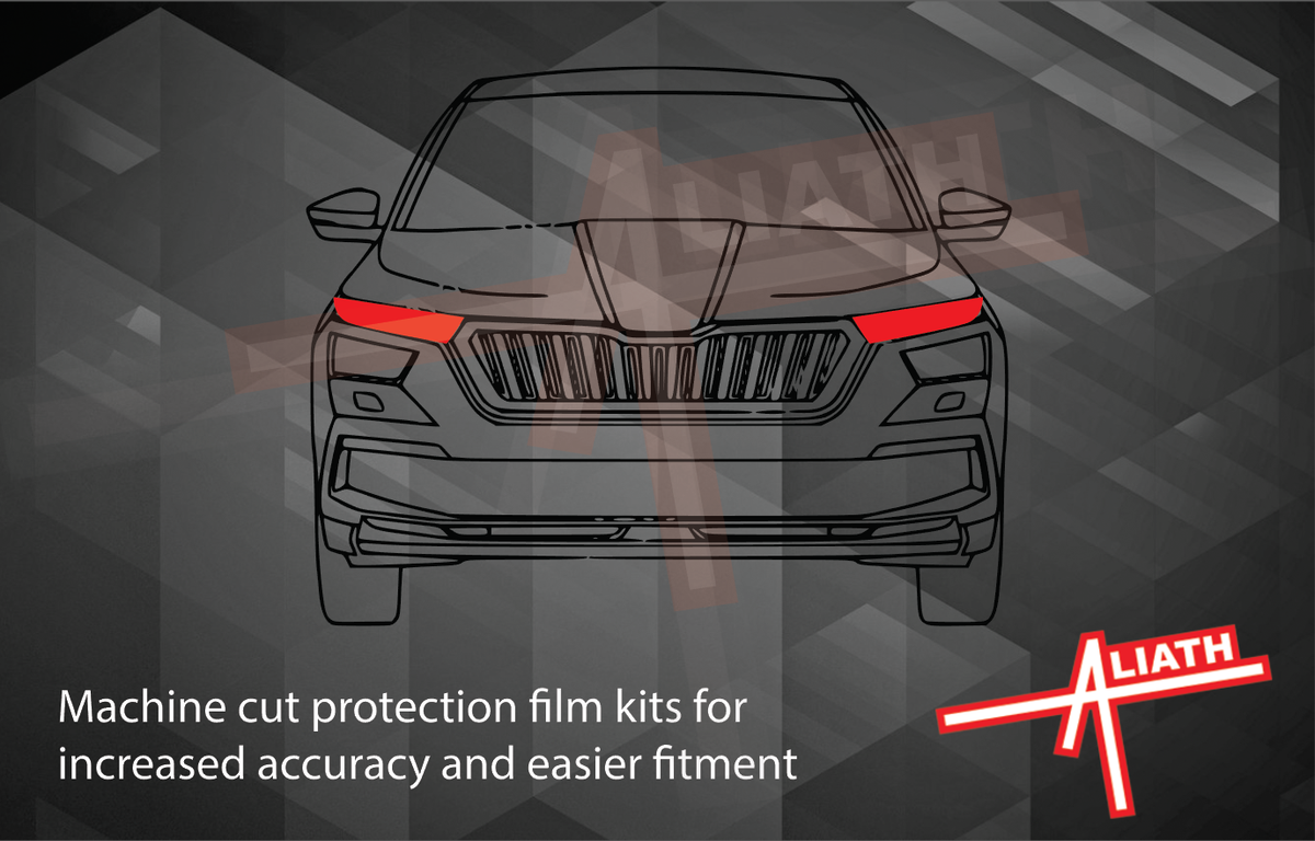 Skoda Kodiaq 2017-2020, Headlights CLEAR Paint Protection