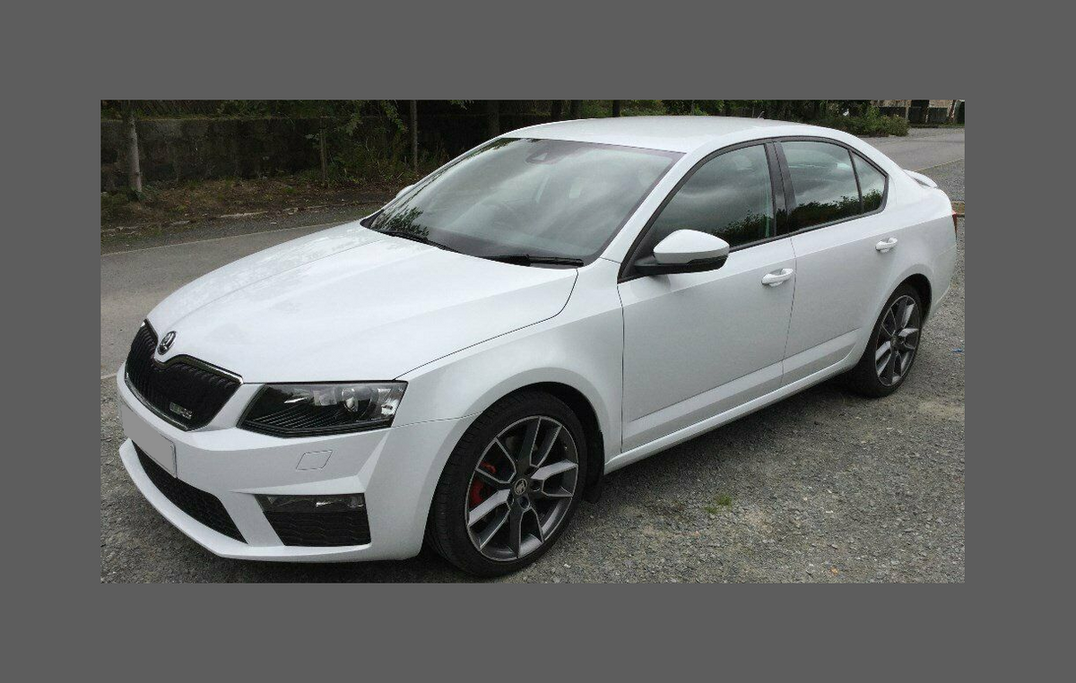Skoda Octavia VRS (Type MK3 5E) 2013-2017, Front Bumper CLEAR Paint Protection