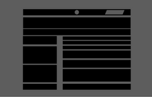 Snap-On KMP1022 Roll Cab Tool Box, Front Panels CLEAR Paint Scratch Protection Kit