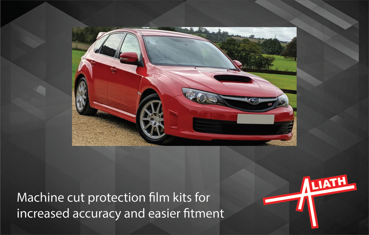 Subaru Impreza WRX STI 2007-2014, Rear Bumper Upper CLEAR Paint Protection