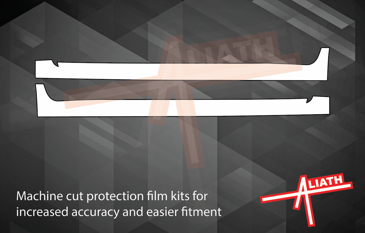 Subaru Impreza WRX STI 2007-2014, Side Sill Skirt Trims CLEAR Paint Protection