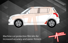 Suzuki Swift (5 door) 2005-2010, Rear QTR Arch CLEAR Paint Protection