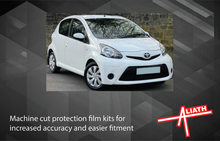 Toyota Aygo (5dr) 2005-2014, Rear QTR & Door Arches CLEAR Paint Protection