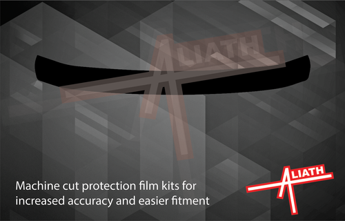 Toyota Prius 2003-2008, Rear Bumper Upper BLACK Paint Protection