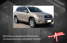 Toyota Rav 4 (5dr) 2006-2013, Rear QTR & Door Lower Arches CLEAR Paint Protection
