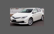 Toyota Auris (2nd gen Facelift, Includes Hybrid) 2015-, Headlights CLEAR Stone Protection