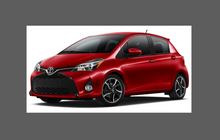 Toyota Yaris 2015-2020, Bonnet & Wings Front CLEAR Paint Protection