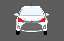 Toyota Yaris 2015-2020, Headlights CLEAR Stone Protection