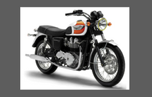 Triumph New Bonneville Motorcycle 2001-, Front Headlight CLEAR Stone Protection