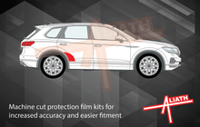 Volkswagen Touareg 2018-Present, Rear Door Arches CLEAR Paint Protection