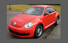 Volkswagen Beetle (MK2) 2011-2017, OE Style Rear Arch Lower CLEAR Paint Protection