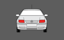 Volkswagen Bora / Jetta (MK4) 1999-2006 , Headlights CLEAR Stone Protection