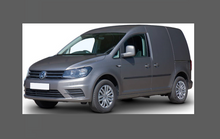 Volkswagen Caddy Van 2004-2019, Rear Bumper BLACK Scratch Protection