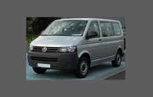 Volkswagen Transporter / Caravelle (Type T5) 2009-2016, Bonnet Front CLEAR Paint Protection
