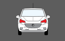 Vauxhall Corsa (Type E) 2014-2019, Headlights CLEAR Stone Protection