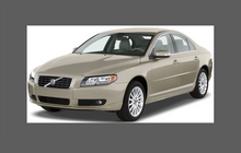 Volvo S80 (2007-2013), Rear Bumper Upper CLEAR Paint Protection