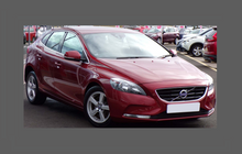 Volvo V40 (2013-2019), Bonnet & Wings Front Sections CLEAR Paint Protection