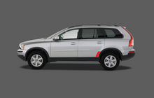 Volvo XC90 (2002-2014), Rear Door Arch OE style CLEAR Paint Protection
