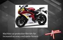 Yamaha Motorcycle YZF R6 2008-2016, Front Nose CLEAR Paint Protection kit