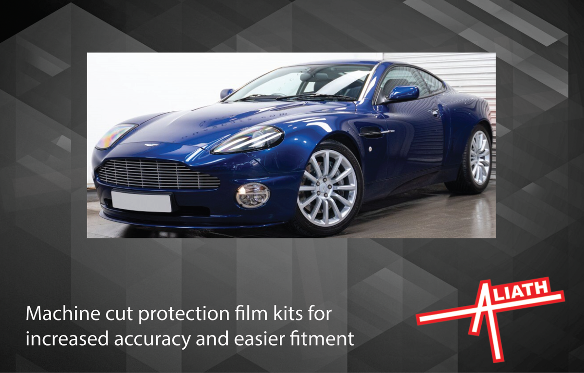 Aston Martin Vanquish 2001-2007 Bonnet & Wings CLEAR Paint Protection