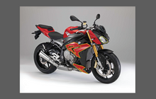 BMW Motorcycle S1000R 2014-2016, Front Nose CLEAR Paint Protection