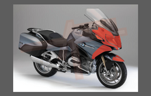 BMW Motorcycle R1200 RT 2014-2020, Front Nose CLEAR Paint Protection