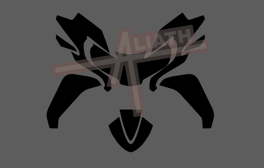 BMW Motorcycle R1200 RT 2014-2020, Front Nose CLEAR Paint Protection