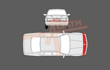 BMW 5-Series (Type E34) 1988-1996, Bonnet & Wings CLEAR Paint Protection CLASSIC