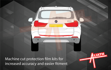 BMW X5 (Type F15) 2013-2018, Rear Bumper Upper CLEAR Paint Protection