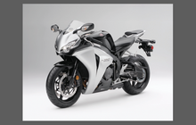 Honda CBR1000RR Motorcycle 2008-2011, Front Nose CLEAR Paint Protection kit