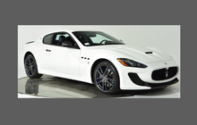 Maserati GranTurismo MC Stradale (M150) 2010- Front Bumper CLEAR Paint Protection