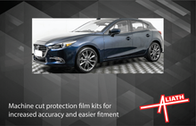 Mazda 3 2014-2018, Bonnet & Wings front sections CLEAR Paint Protection