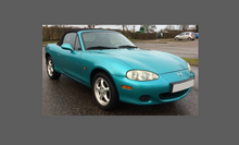 Mazda MX-5 (2nd Gen) 2001-2005 Front Bumper CLEAR Paint Protection