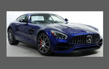 Mercedes-Benz AMG GT GTS (C190) 2017-, Front Bumper CLEAR Paint Protection
