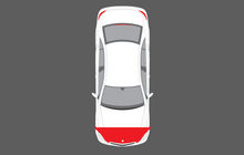 Mercedes-Benz C Class (W204) 2011-2014 Bonnet & Wings CLEAR Paint Protection